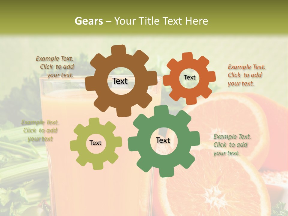 Yellow Ideas Green PowerPoint Template