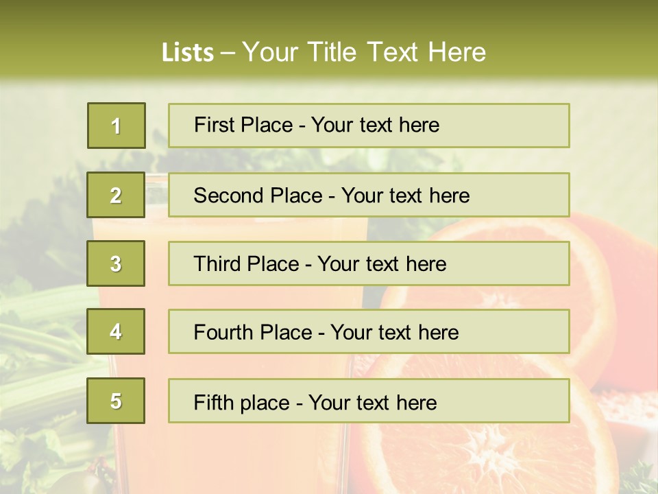 Yellow Ideas Green PowerPoint Template