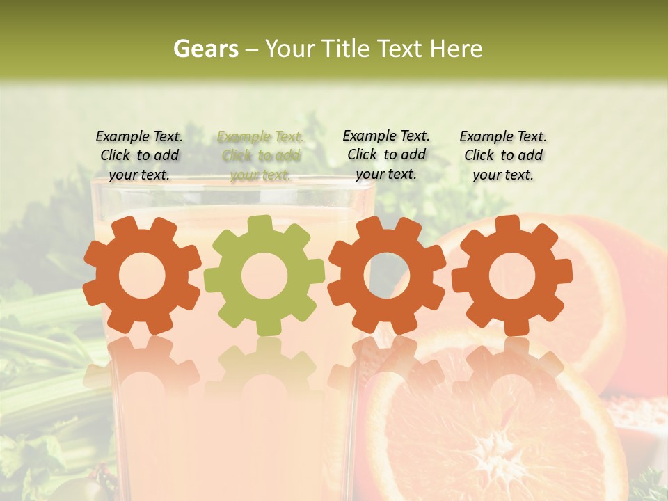 Yellow Ideas Green PowerPoint Template