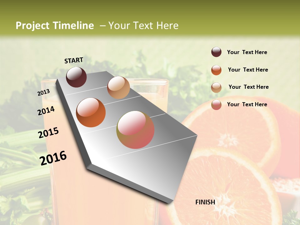 Yellow Ideas Green PowerPoint Template