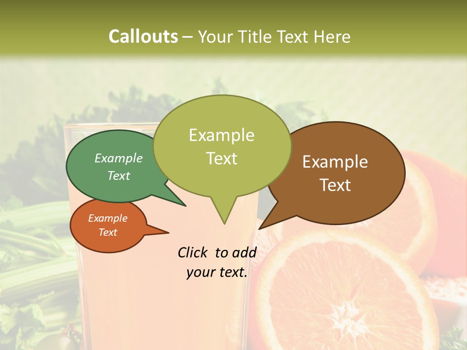 Yellow Ideas Green PowerPoint Template