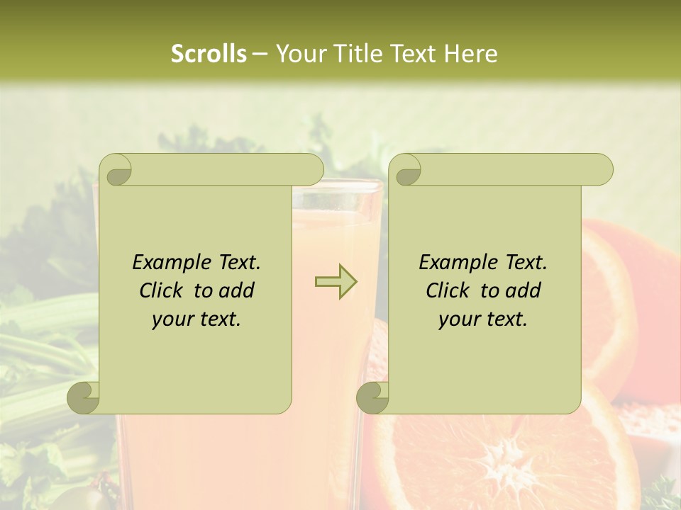 Yellow Ideas Green PowerPoint Template