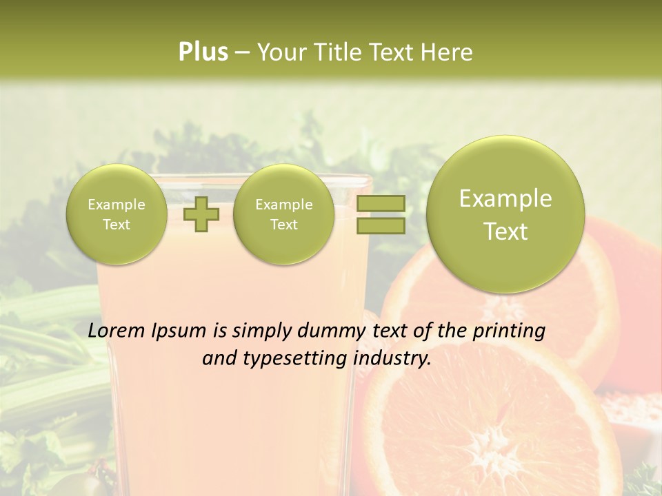 Yellow Ideas Green PowerPoint Template