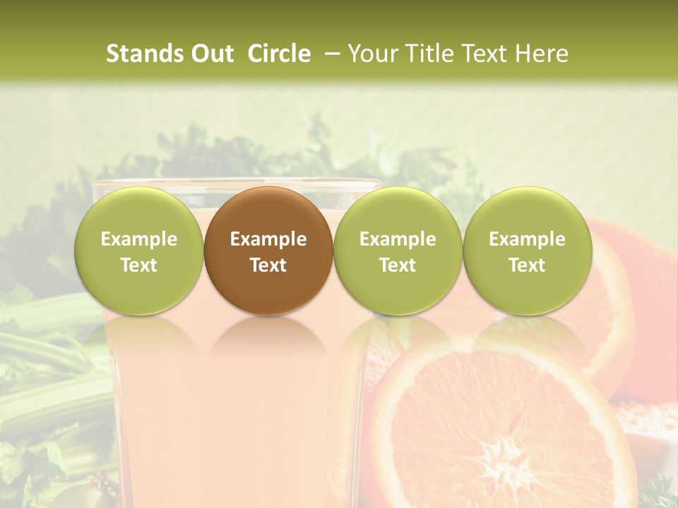 Yellow Ideas Green PowerPoint Template