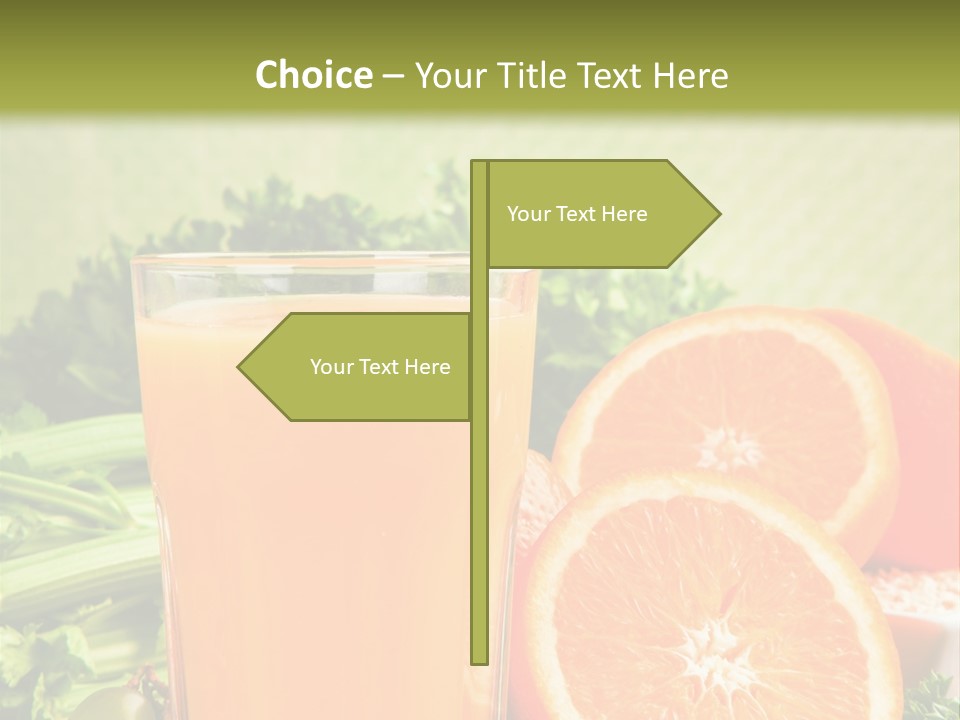 Yellow Ideas Green PowerPoint Template