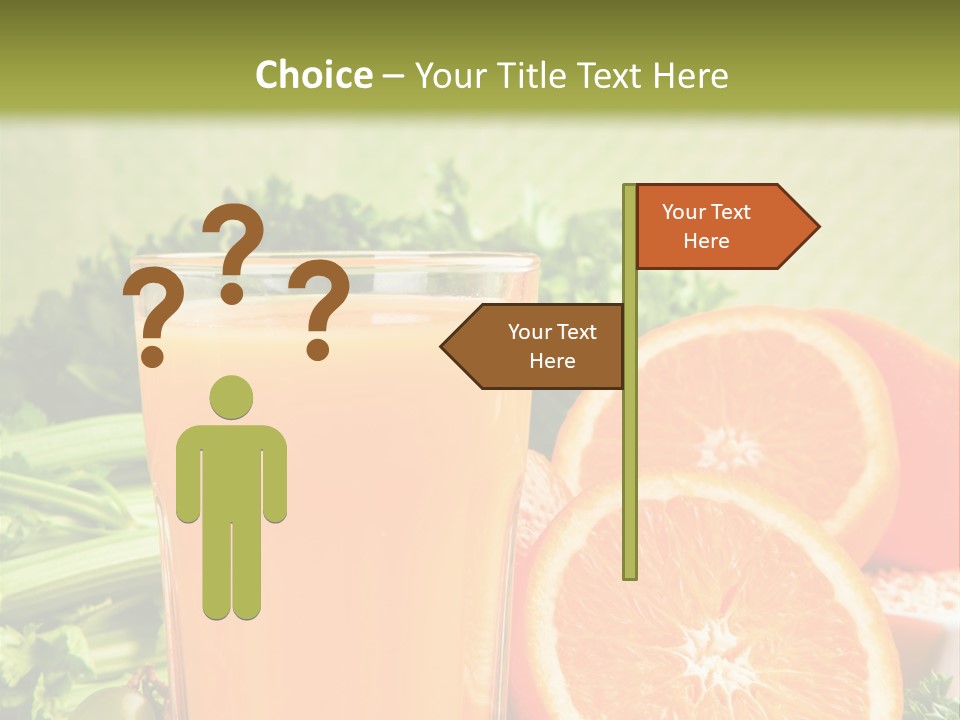 Yellow Ideas Green PowerPoint Template