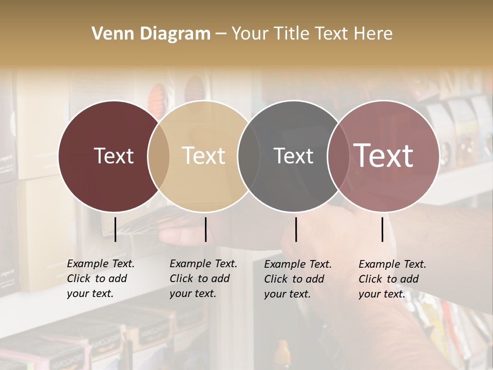 Mobilephone Box Grocery PowerPoint Template