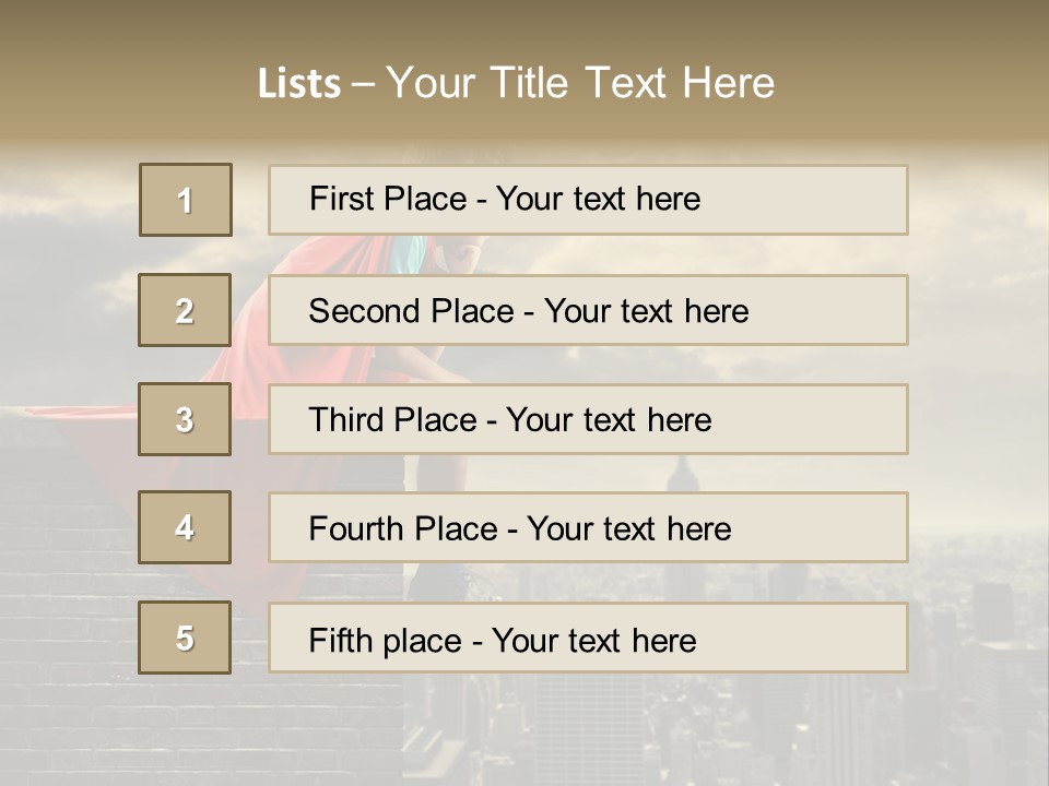 Fun Lifestyles Childhood PowerPoint Template