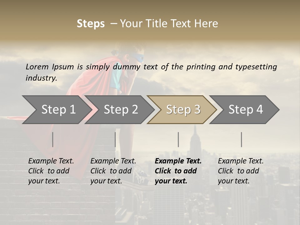 Fun Lifestyles Childhood PowerPoint Template
