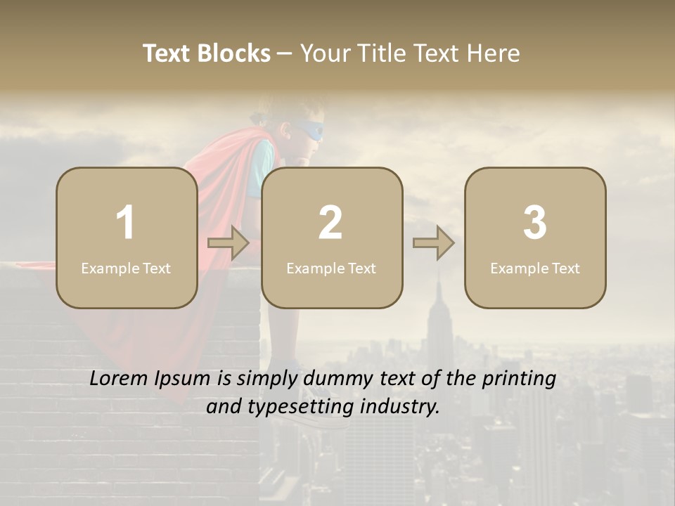 Fun Lifestyles Childhood PowerPoint Template