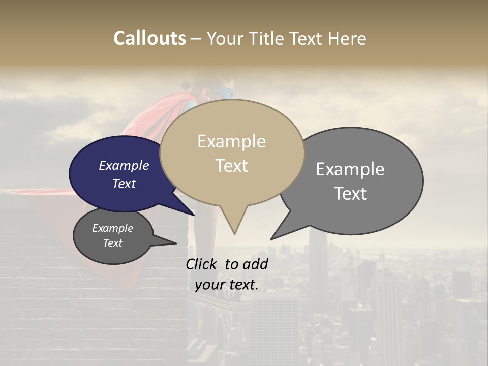 Fun Lifestyles Childhood PowerPoint Template