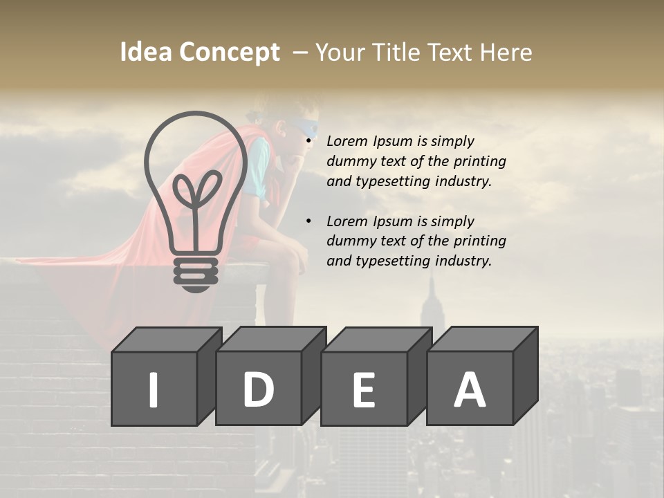 Fun Lifestyles Childhood PowerPoint Template