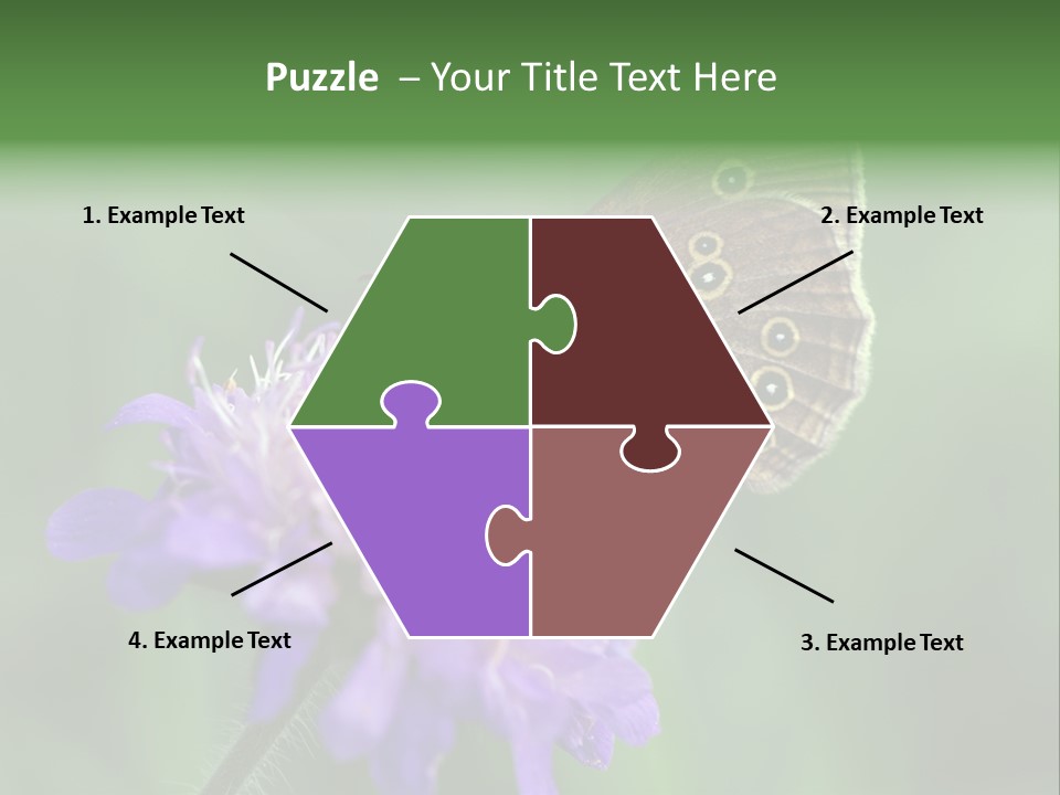 Woodland Petal Blossom PowerPoint Template