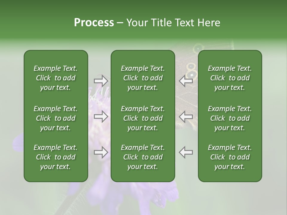 Woodland Petal Blossom PowerPoint Template