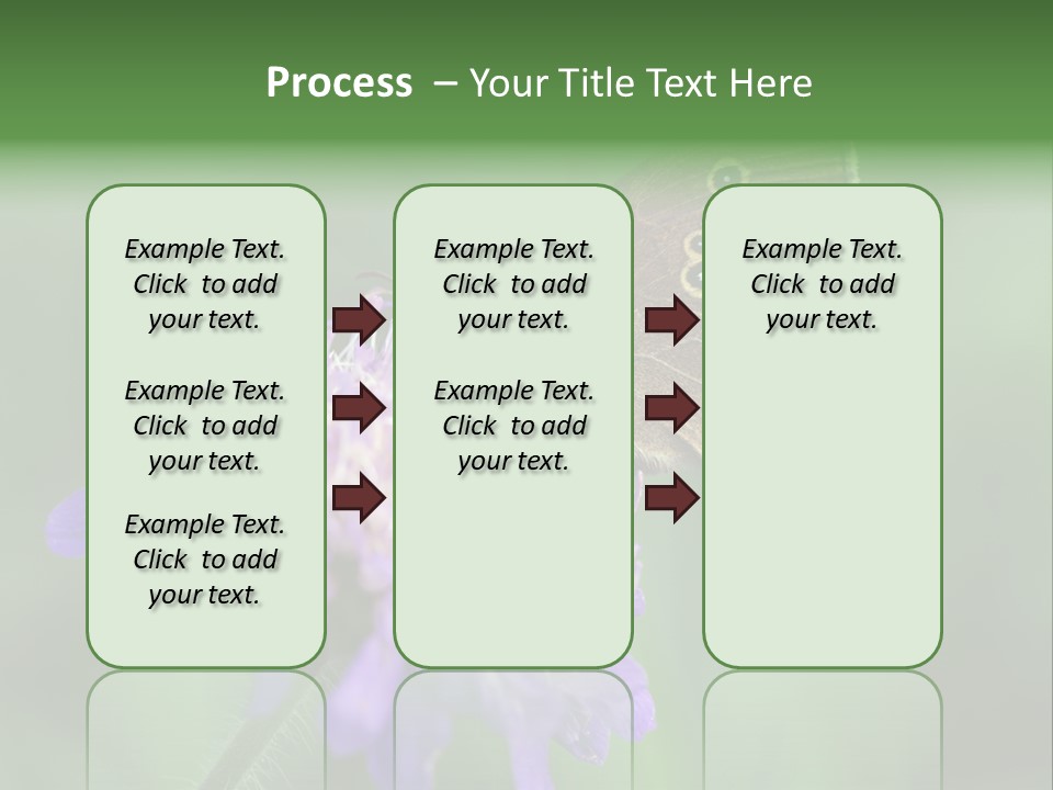 Woodland Petal Blossom PowerPoint Template