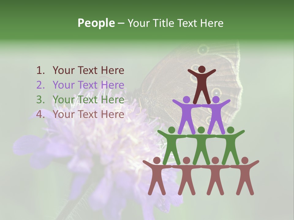 Woodland Petal Blossom PowerPoint Template