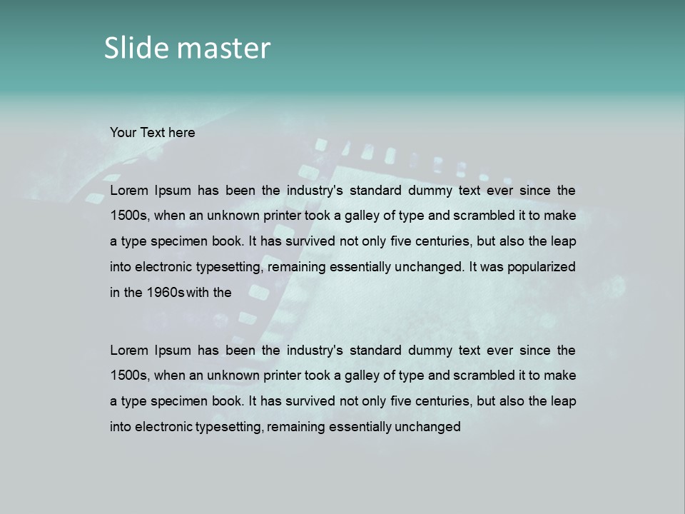 Edge Abstraction Memory PowerPoint Template