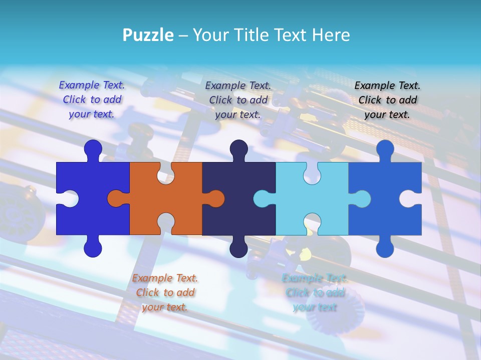 Industry Newspaper Litho PowerPoint Template