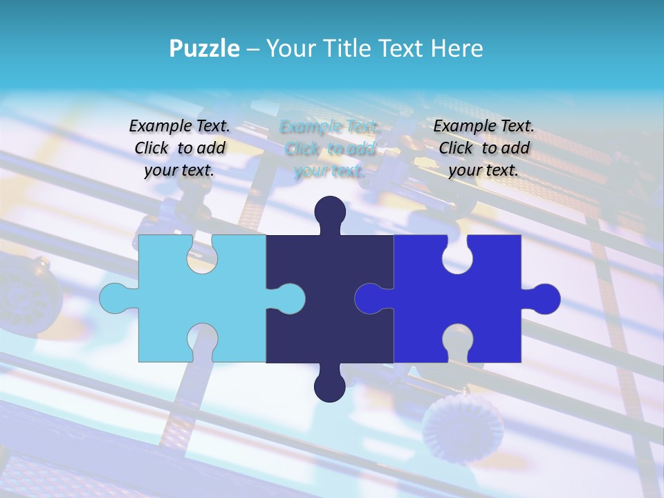 Industry Newspaper Litho PowerPoint Template