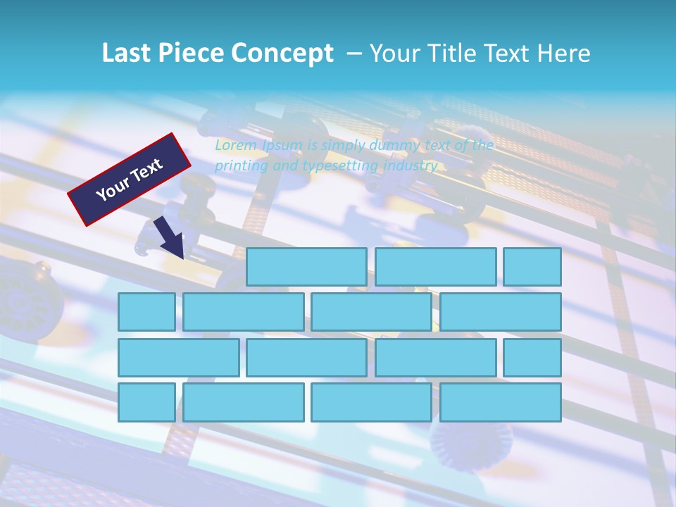 Industry Newspaper Litho PowerPoint Template