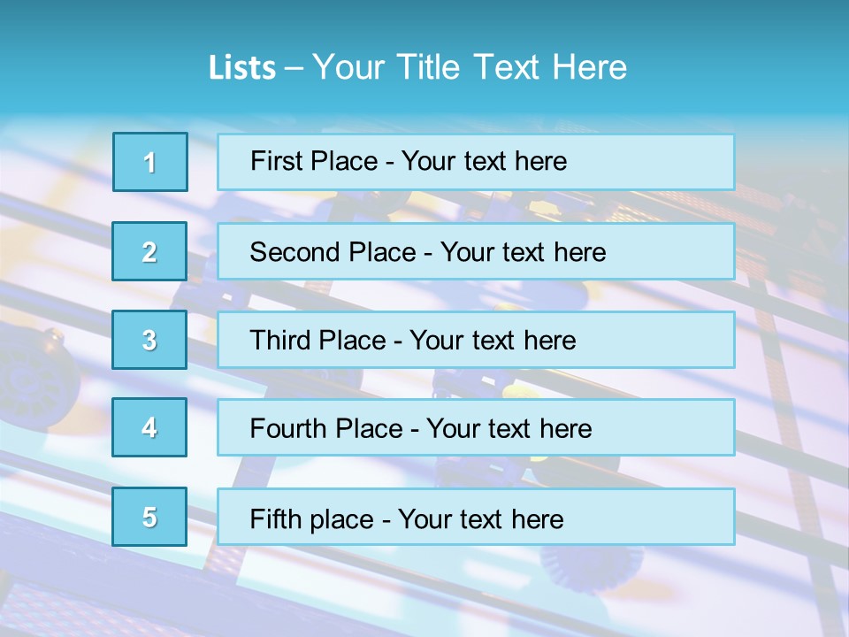 Industry Newspaper Litho PowerPoint Template