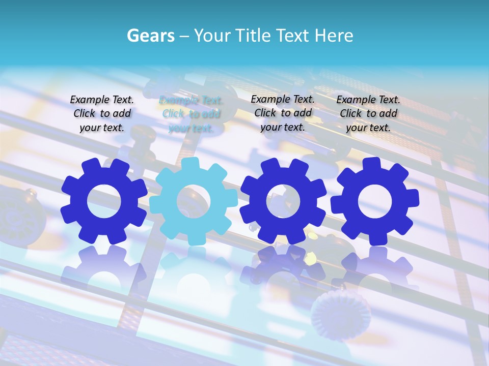 Industry Newspaper Litho PowerPoint Template