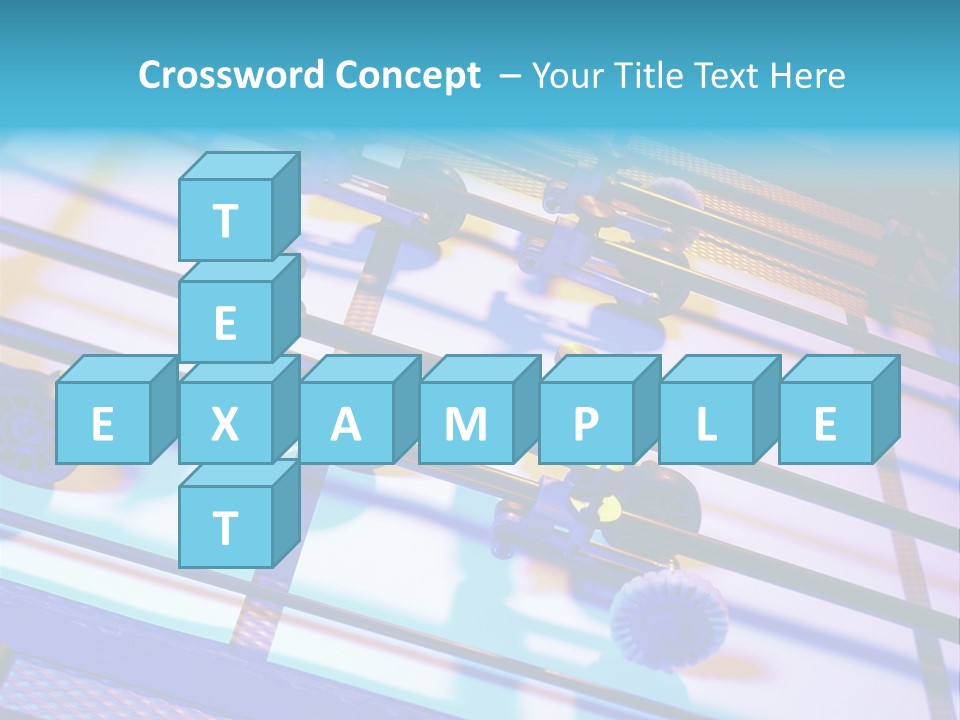 Industry Newspaper Litho PowerPoint Template