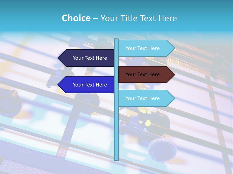 Industry Newspaper Litho PowerPoint Template