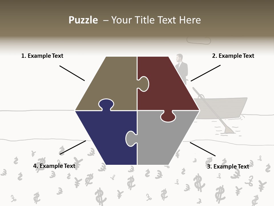 Corporate Money Humor PowerPoint Template