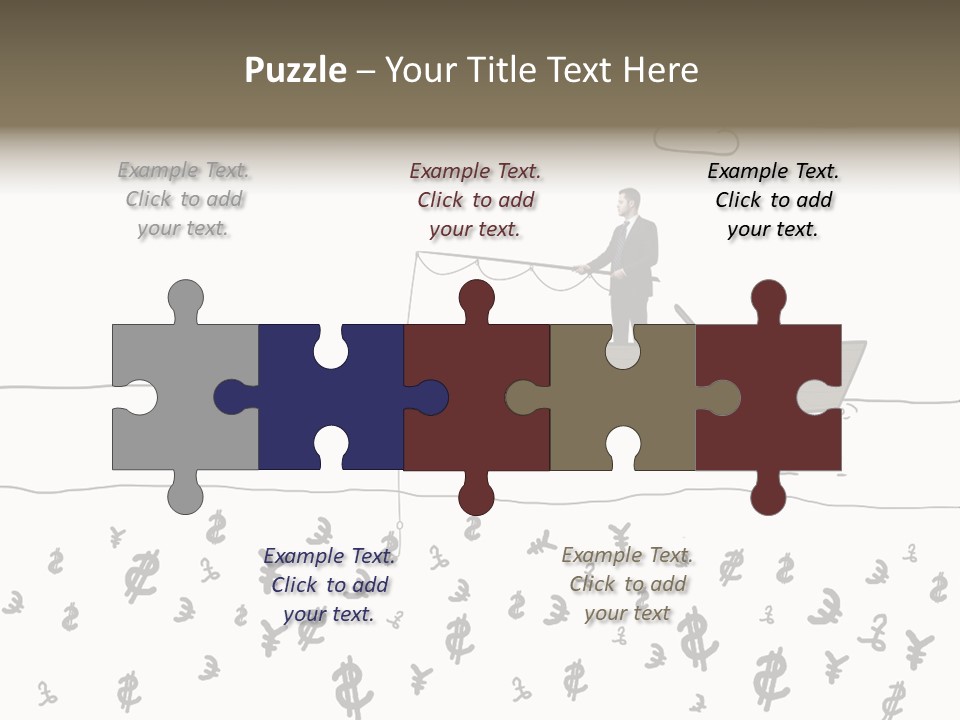 Corporate Money Humor PowerPoint Template