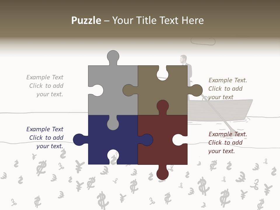 Corporate Money Humor PowerPoint Template