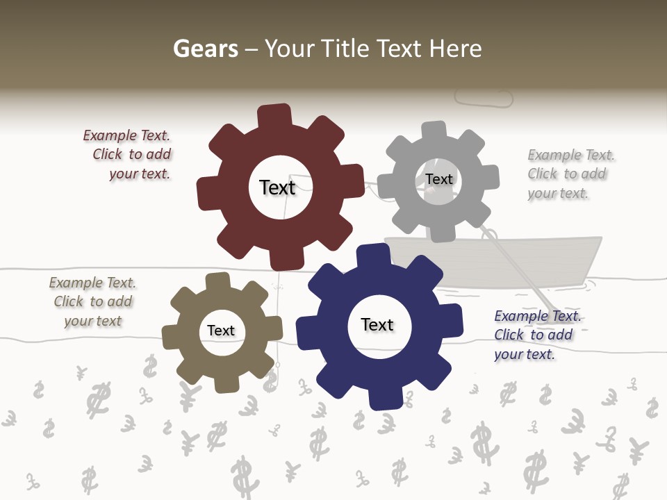 Corporate Money Humor PowerPoint Template