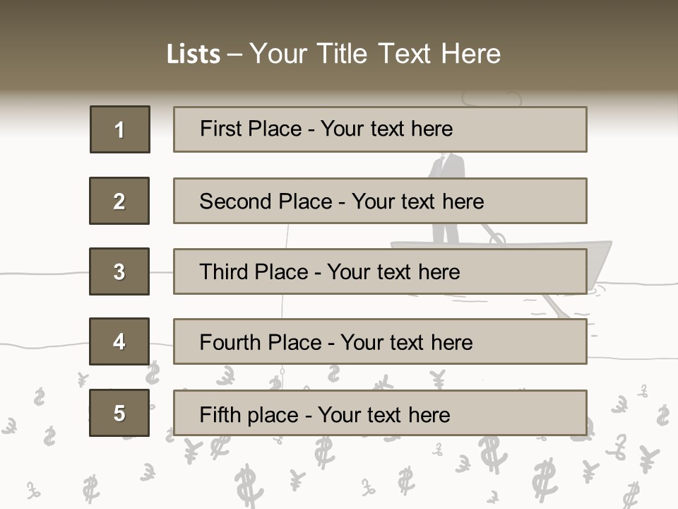 Corporate Money Humor PowerPoint Template