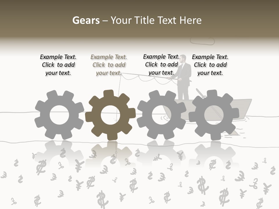 Corporate Money Humor PowerPoint Template