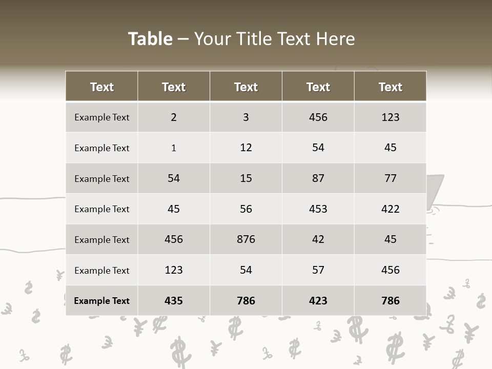Corporate Money Humor PowerPoint Template