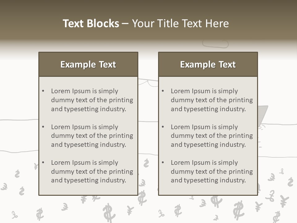 Corporate Money Humor PowerPoint Template