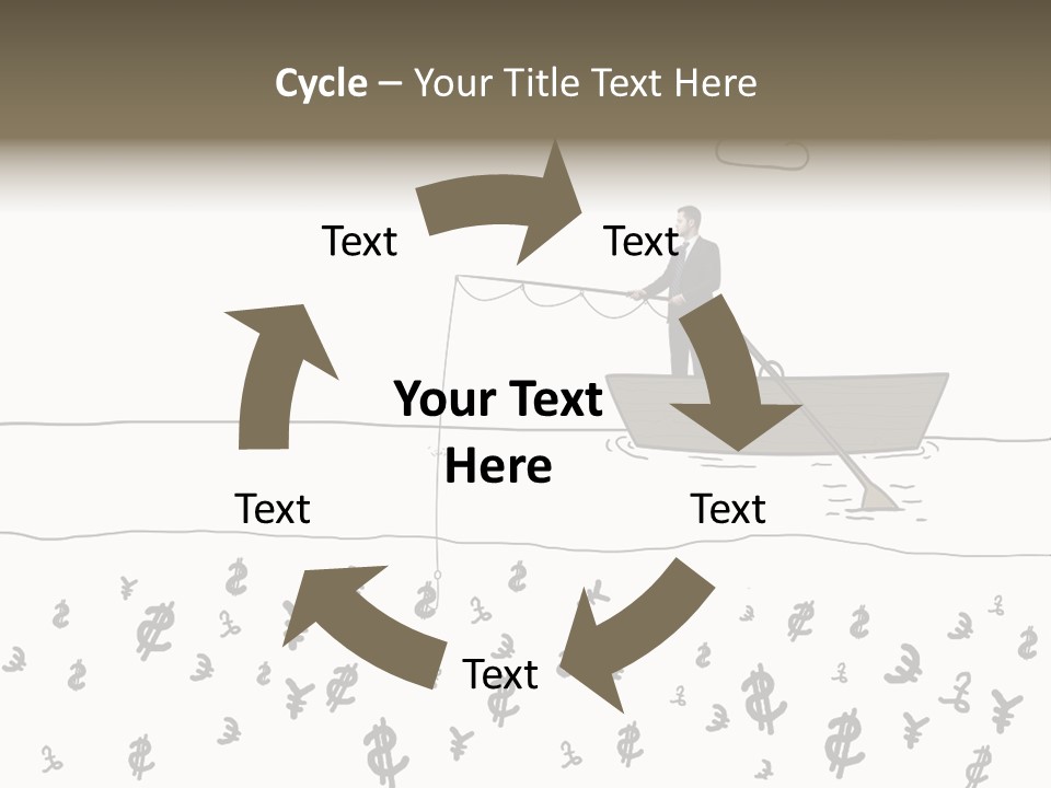 Corporate Money Humor PowerPoint Template
