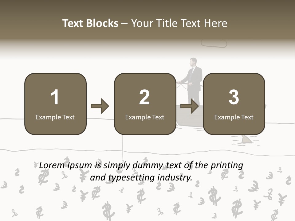 Corporate Money Humor PowerPoint Template