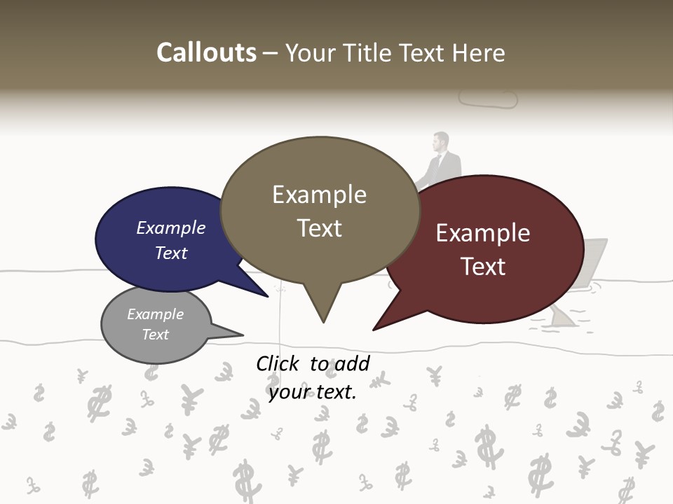 Corporate Money Humor PowerPoint Template