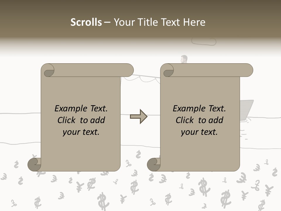 Corporate Money Humor PowerPoint Template