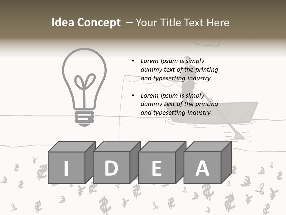 Corporate Money Humor PowerPoint Template