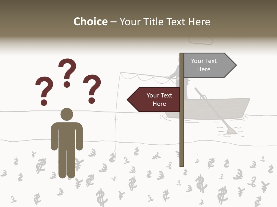 Corporate Money Humor PowerPoint Template