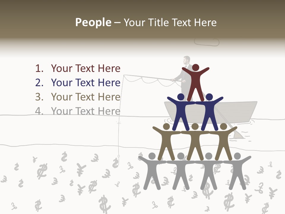 Corporate Money Humor PowerPoint Template