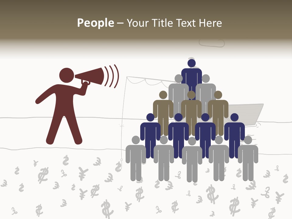 Corporate Money Humor PowerPoint Template