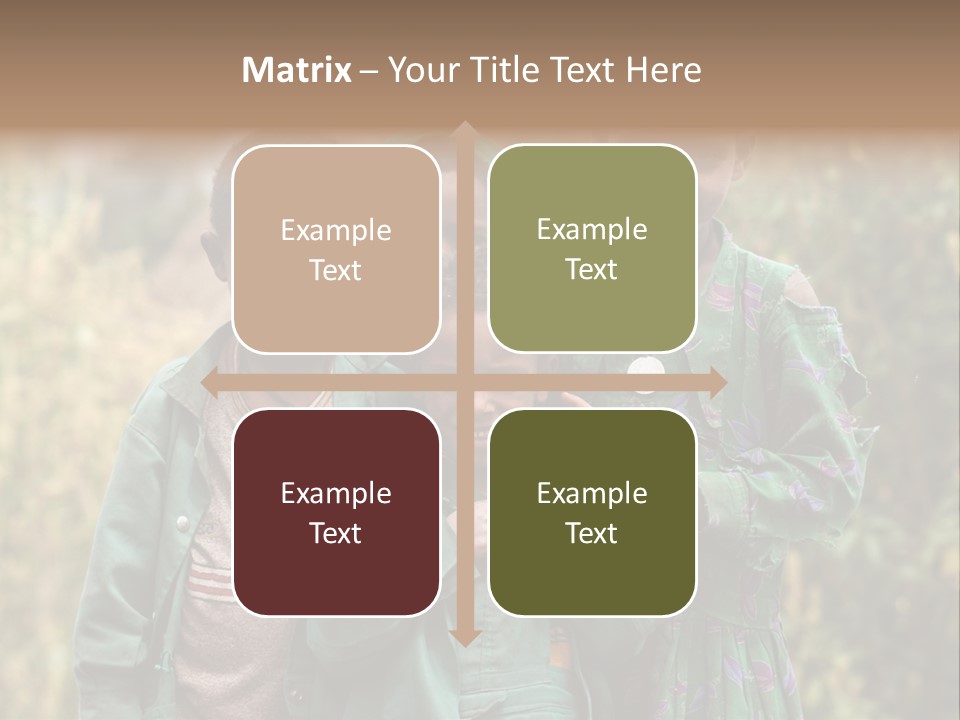 Young Human Nature PowerPoint Template