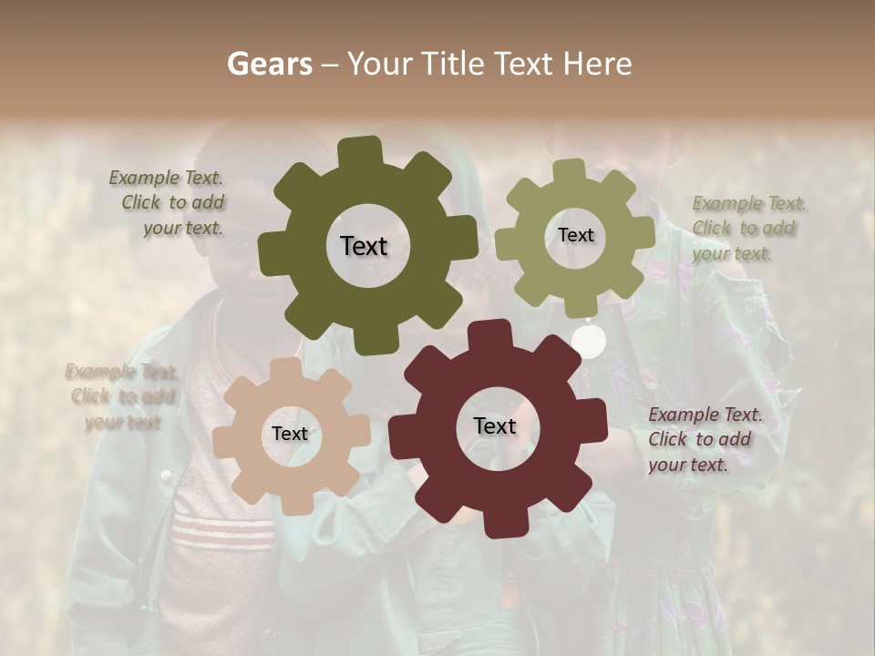 Young Human Nature PowerPoint Template