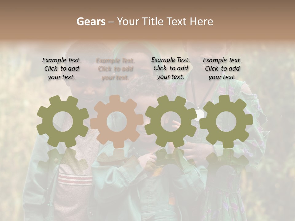 Young Human Nature PowerPoint Template