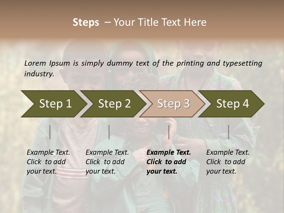 Young Human Nature PowerPoint Template