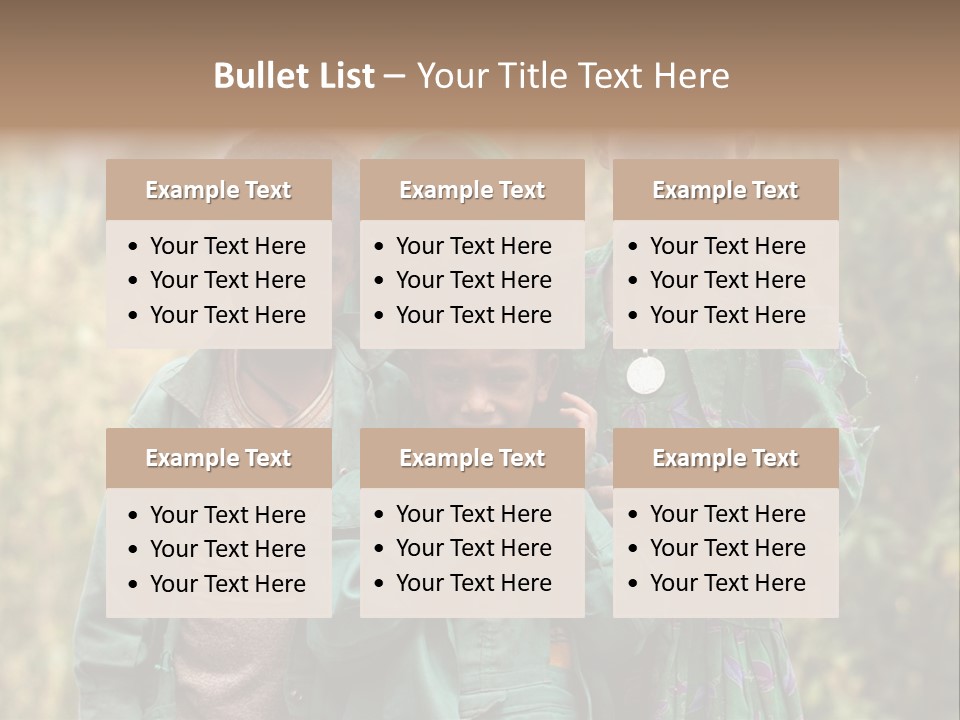 Young Human Nature PowerPoint Template