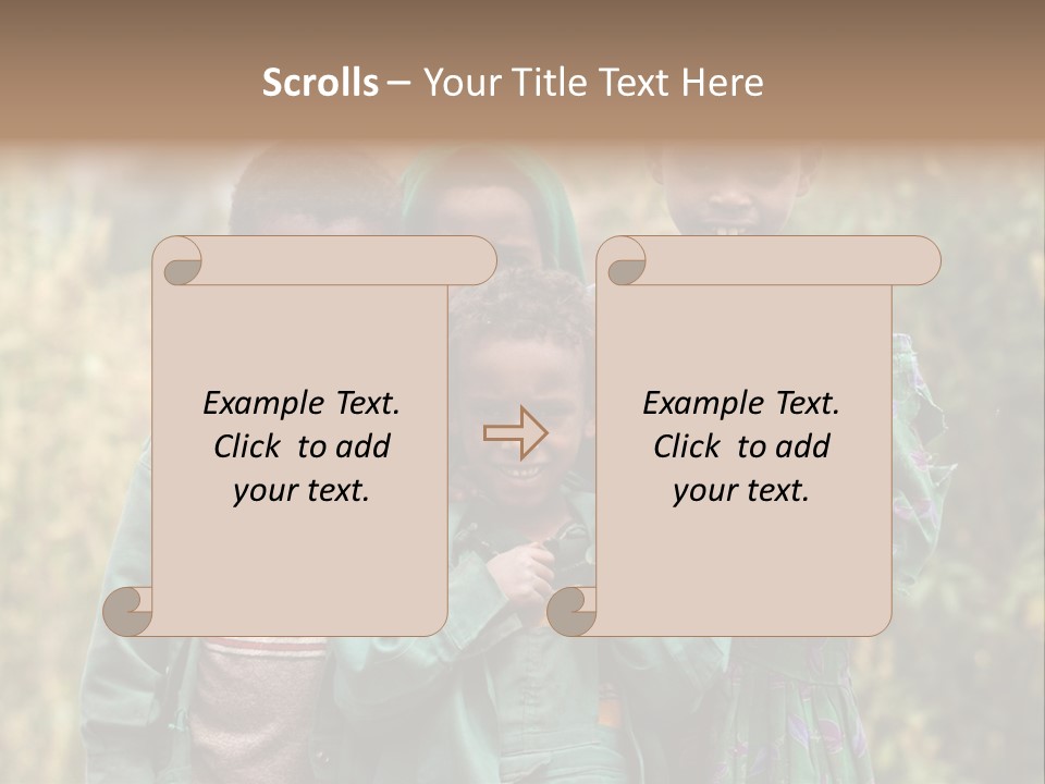 Young Human Nature PowerPoint Template